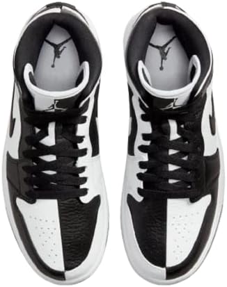 Amazon | [ナイキ] WMNS AIR JORDAN 1 MID SE HOMAGE BLACK WHITE エア